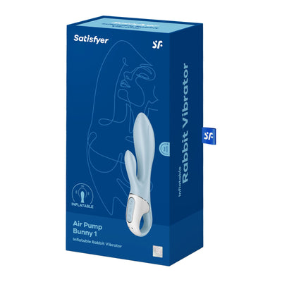 Вибратор-кролик надувной Satisfyer Air Pump Bunny 1 - фото 6