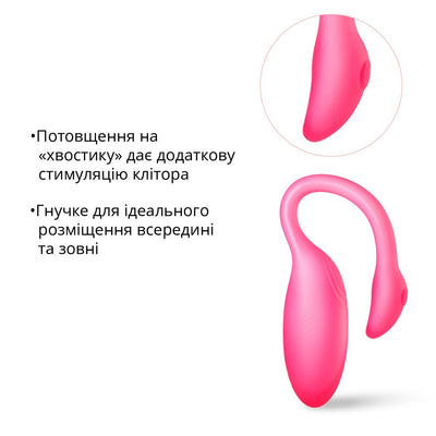 Main image for product index 7: Смарт-виброяйцо Magic Motion Flamingo Max 