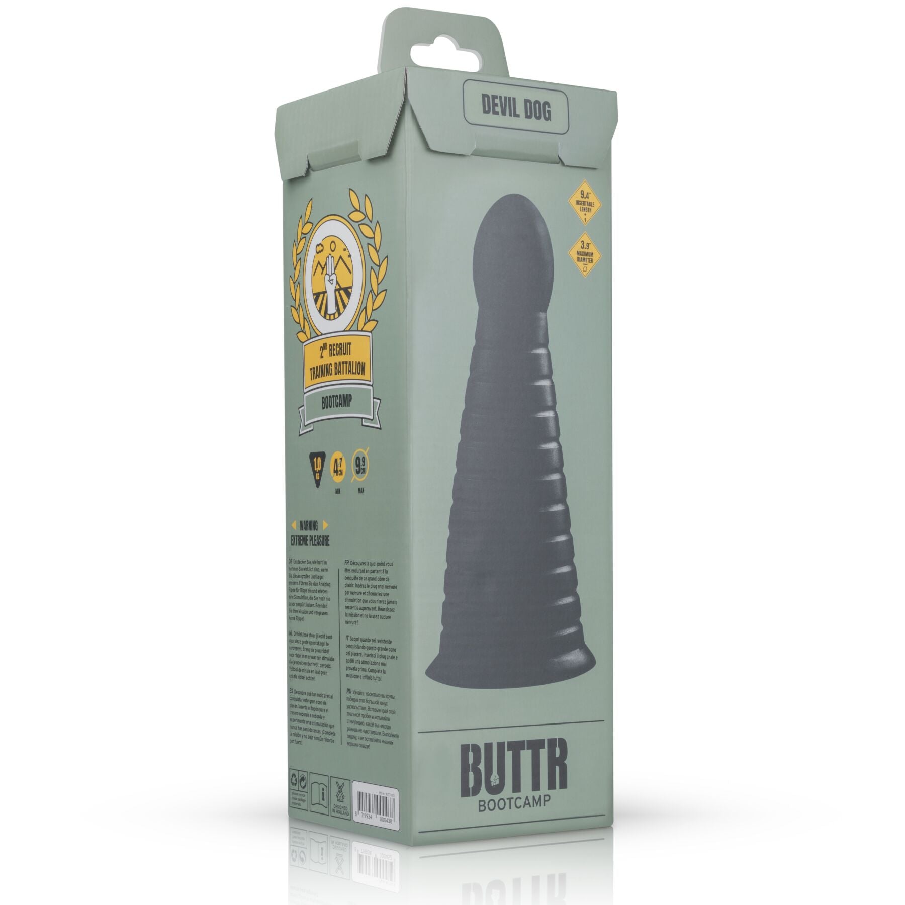 Thumb image for product index 6: Анальный стимулятор BUTTR - Devil Dog Butt Plug