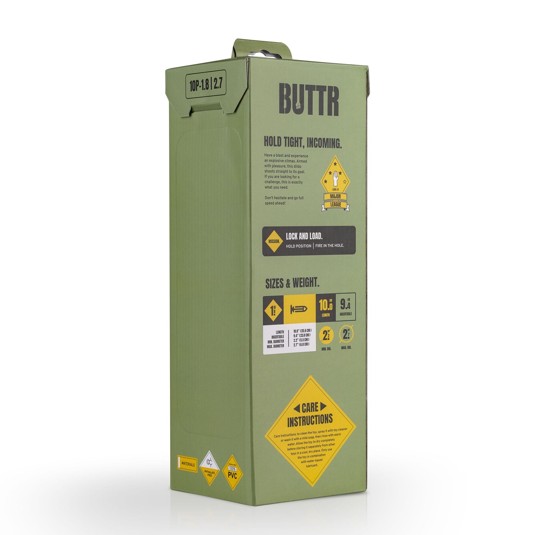 Thumb image for product index 6: Анальна пробка BUTTR - 10 Pounder XXL Dildo