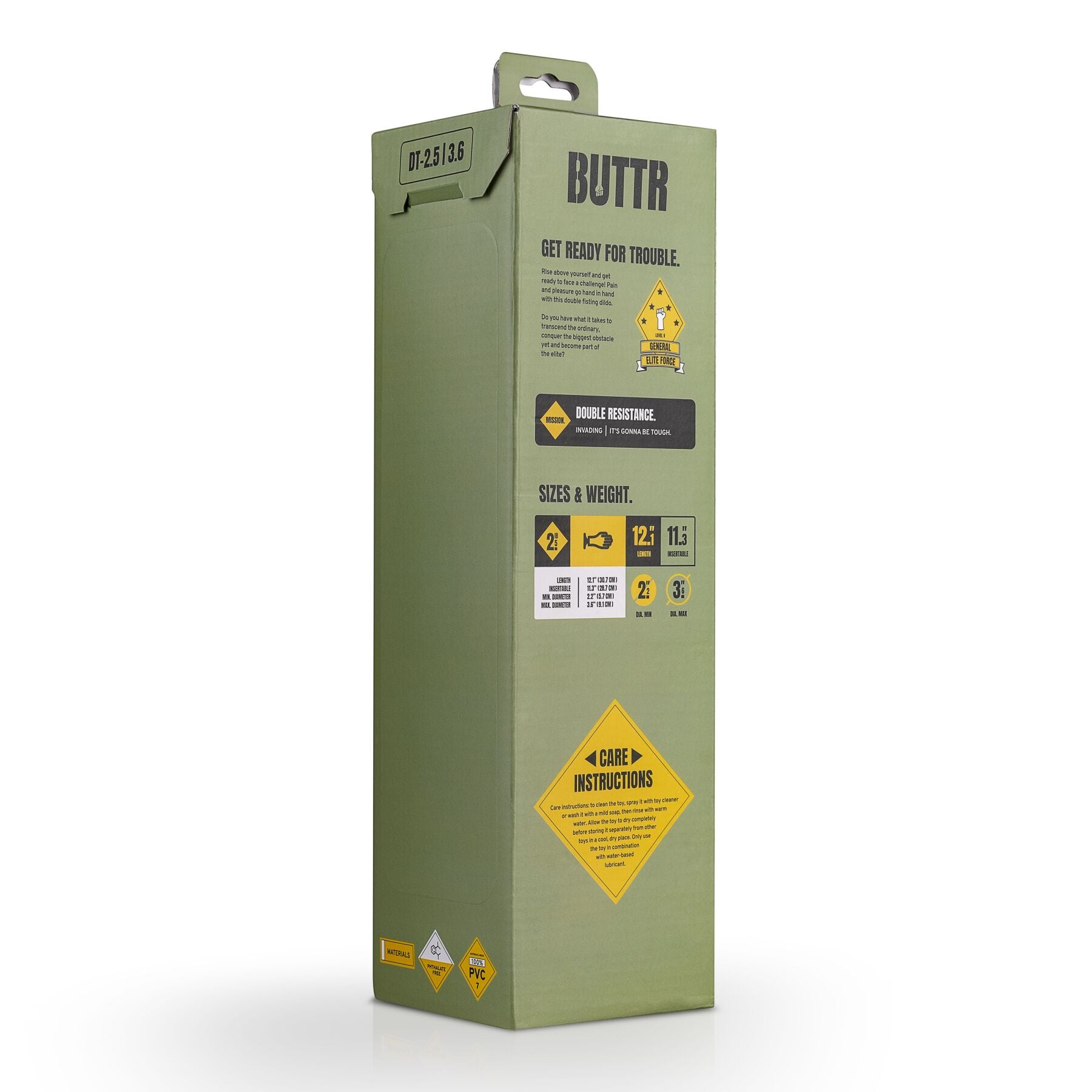 Thumb image for product index 9: Анальна пробка BUTTR - Double Trouble Fisting Dildo