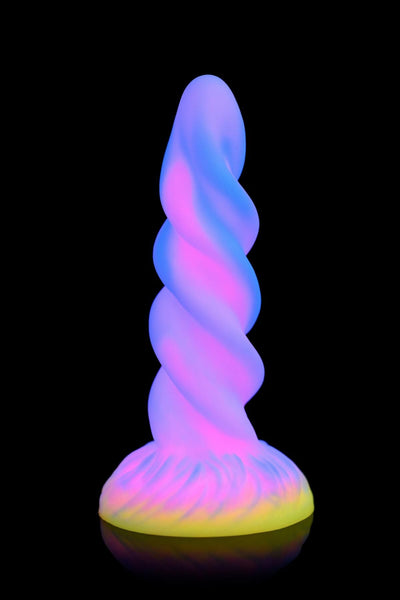 Main image for product index 5: Фэнтезийный фаллоимитатор Creature Cocks Glow-in-the-Dark Unicorn Dildo