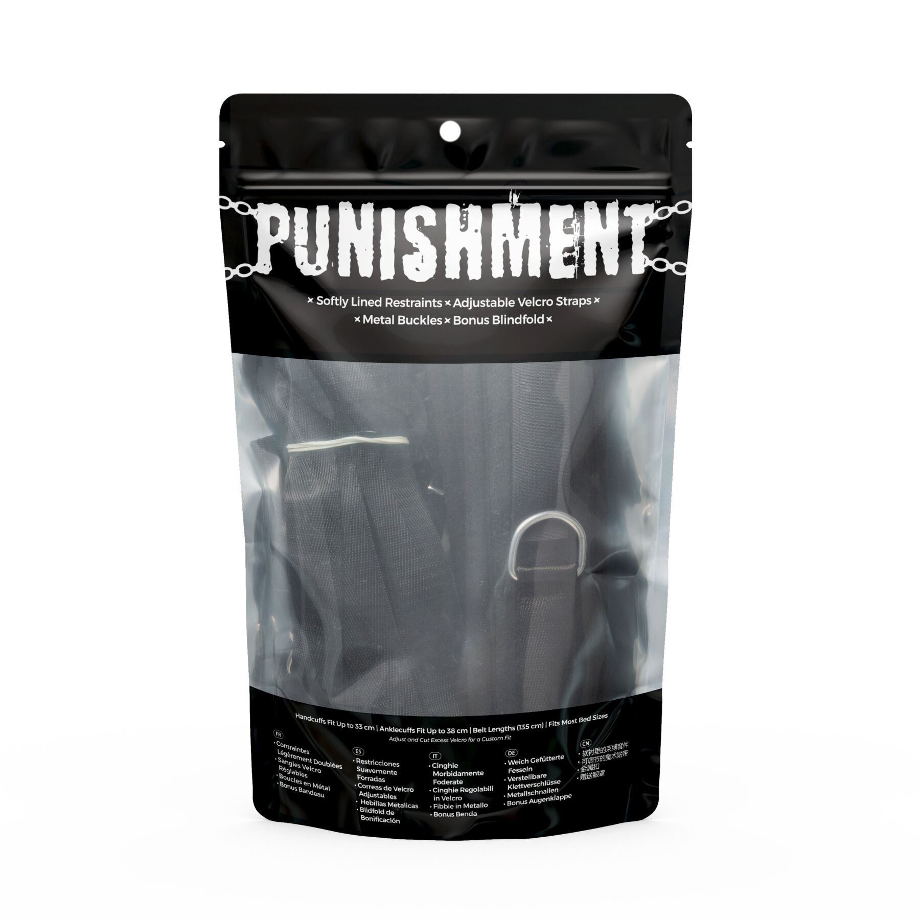 Растяжка на кровать Punishment - 5-Piece Bed Restraint Kit - превью 6