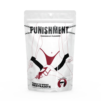 Фиксаторы для руки и бедра Punishment - Thigh to Wrist Restraints - фото 3