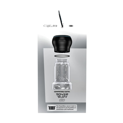 Main image for product index 10: Мастурбатор Kiiroo Feel Pocket Crystal сумісний з PowerBlow