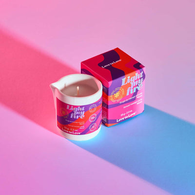 Main image for product index 2: Масажна свічка Love To Love LIGHT MY FIRE Monoi