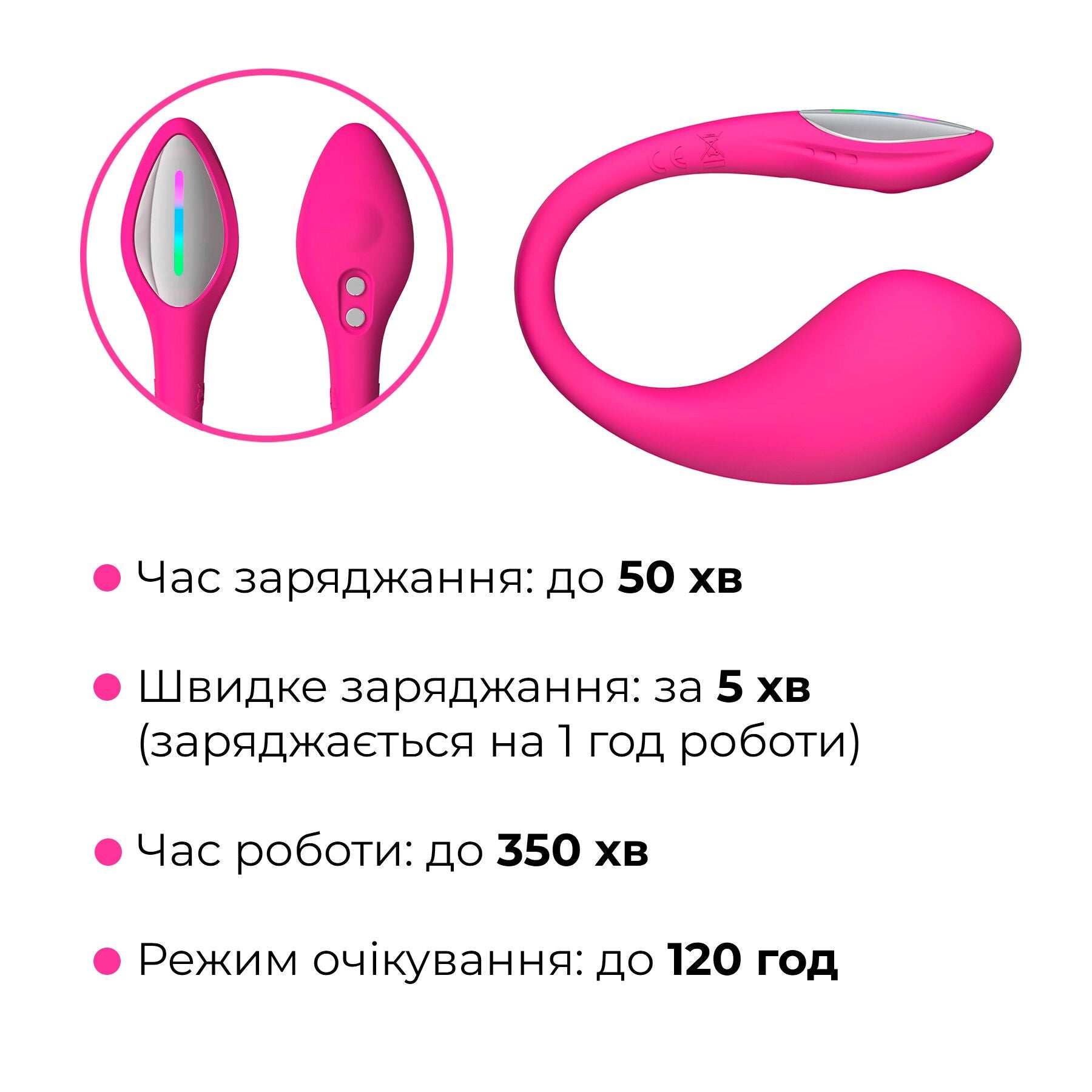 Смарт-віброяйце Lovense Lush 4 - фото 11