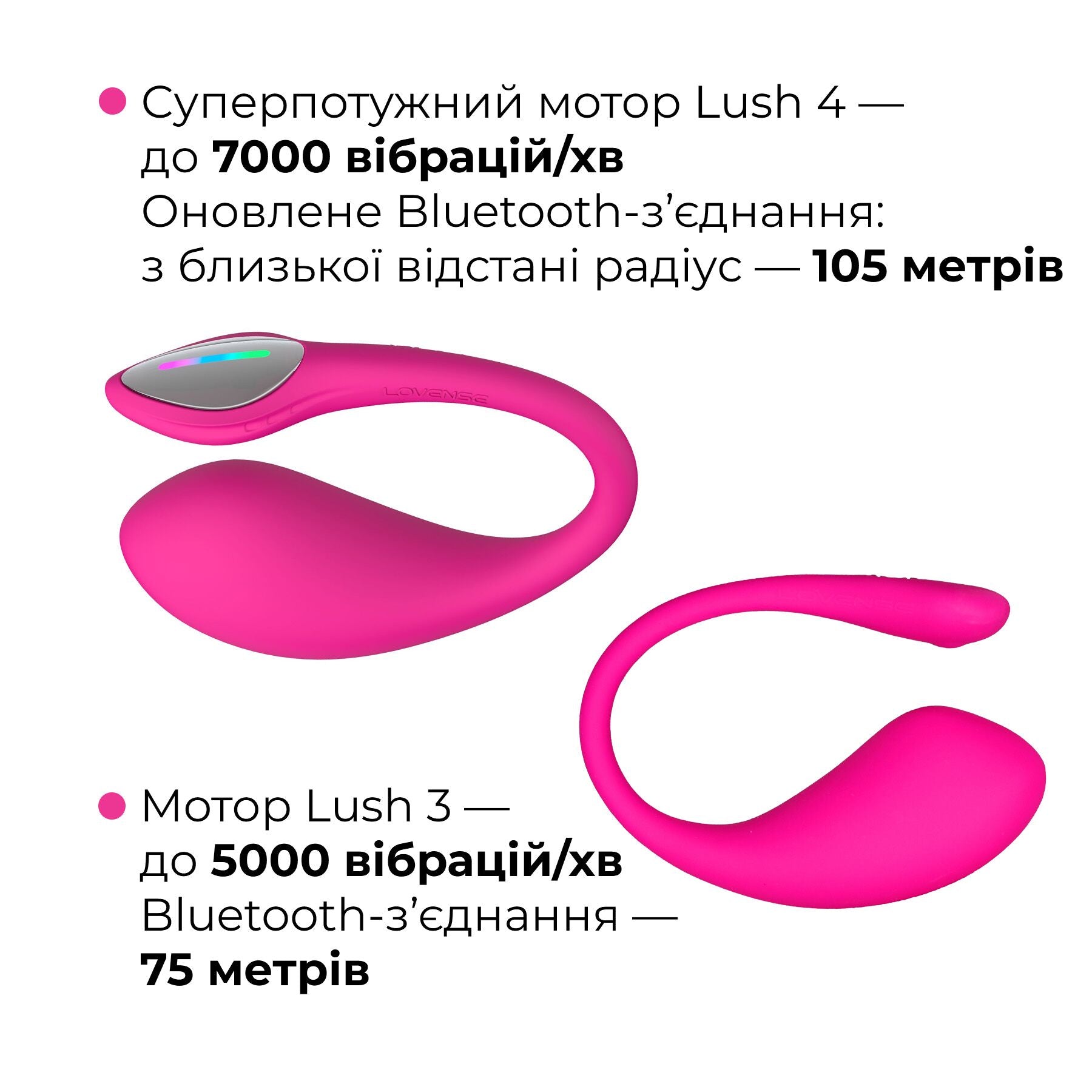 Смарт-віброяйце Lovense Lush 4 - фото 6