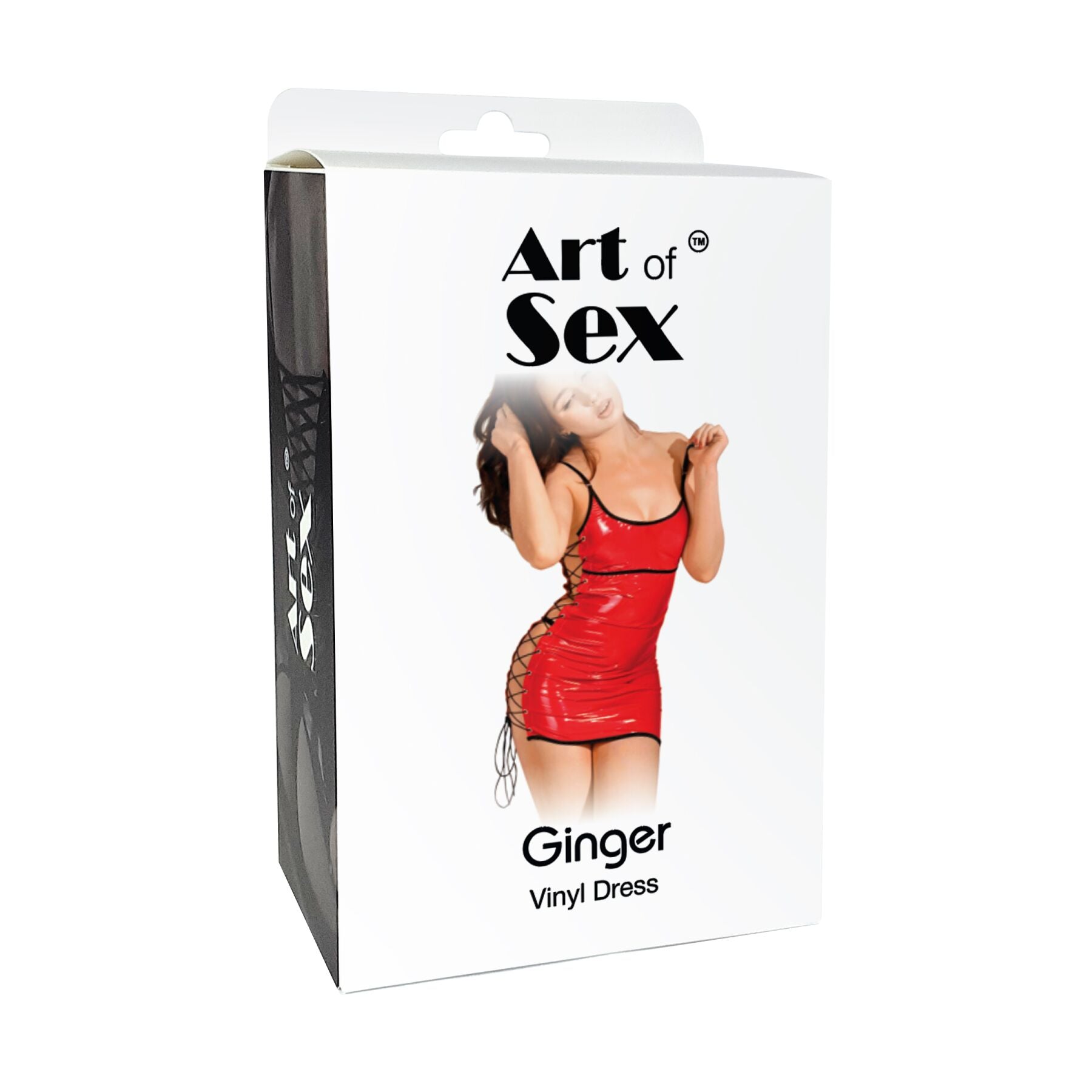 Сексуальна лакована сукня на шнурівці Art of Sex - Ginger - превʼю 3