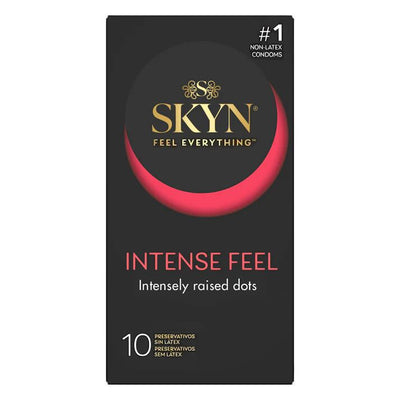 Безлатексні преміум-презервативи SKYN Intense Feel, точковий рельєф - фото 2