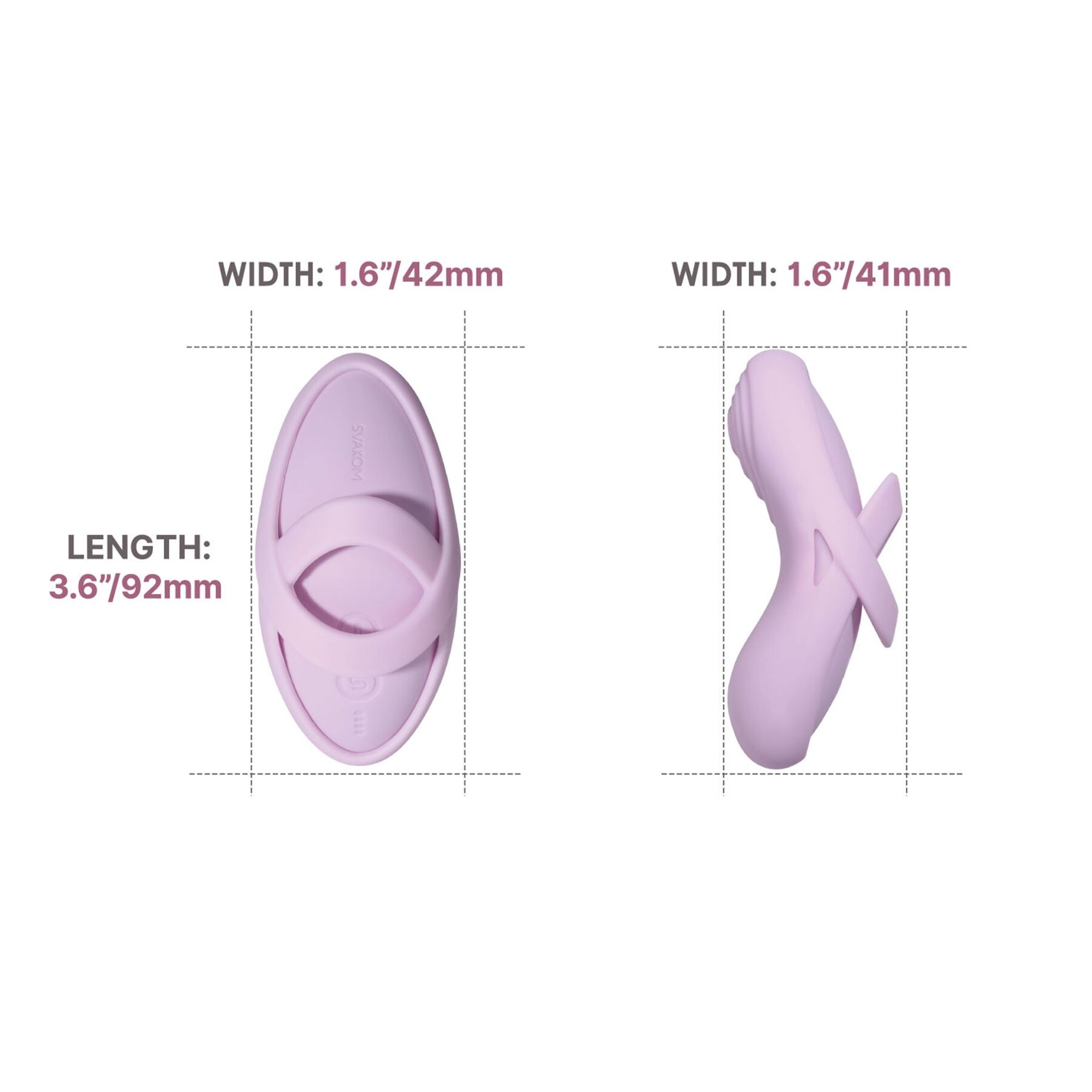 Thumb image for product index 6: Кліторальний вібратор Svakom Echo 2