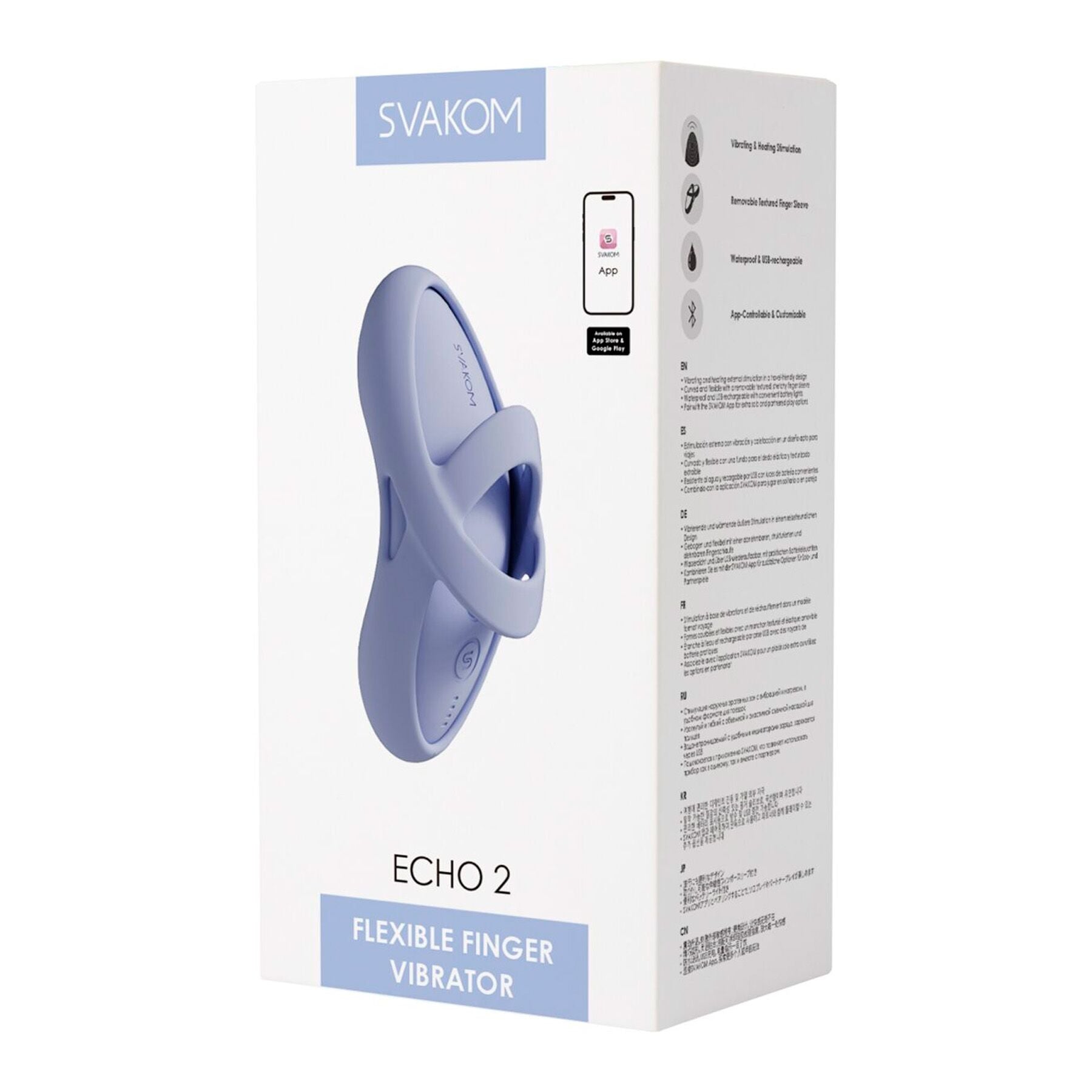 Клиторальный вибратор Svakom Echo 2 - превью 24