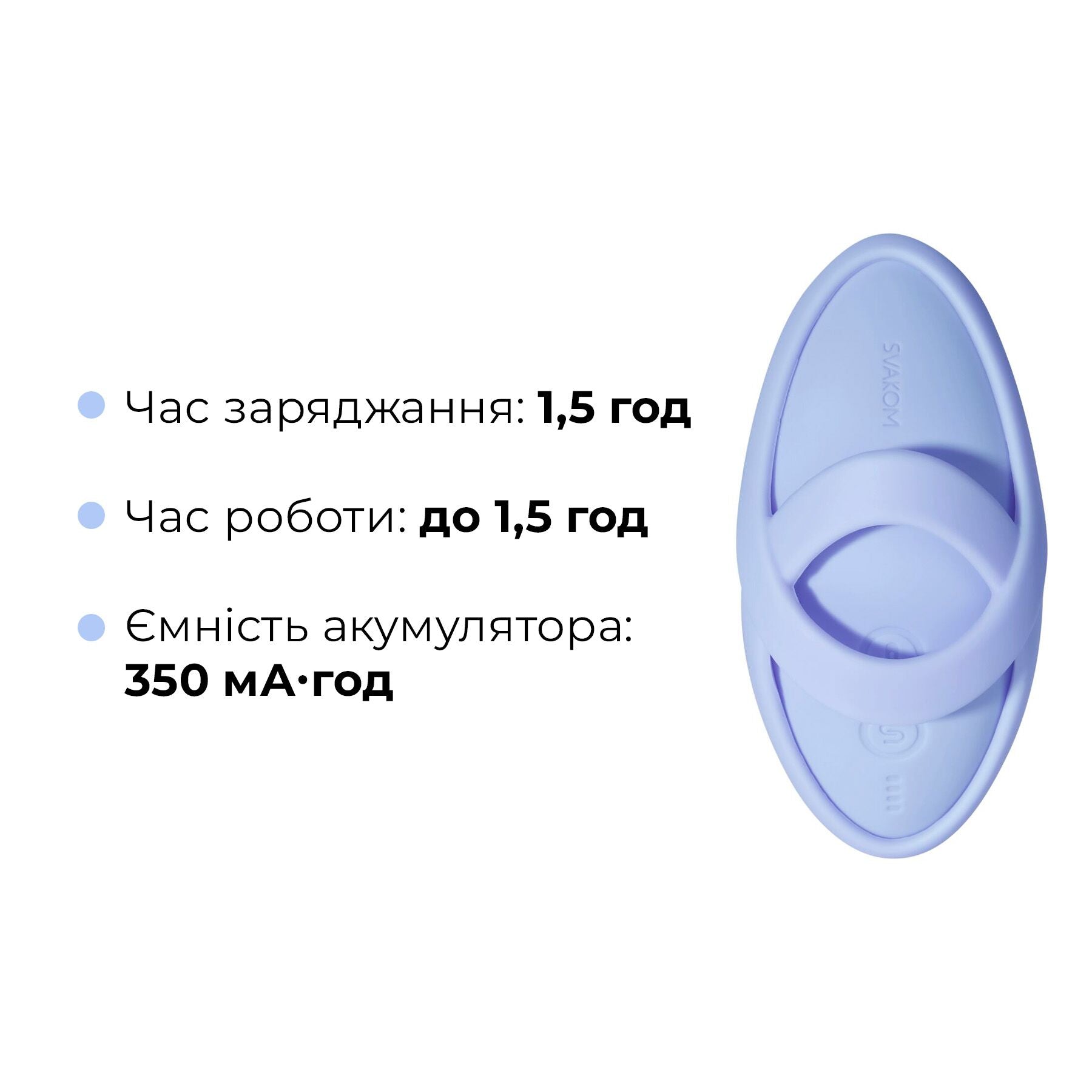 Клиторальный вибратор Svakom Echo 2 - превью 21