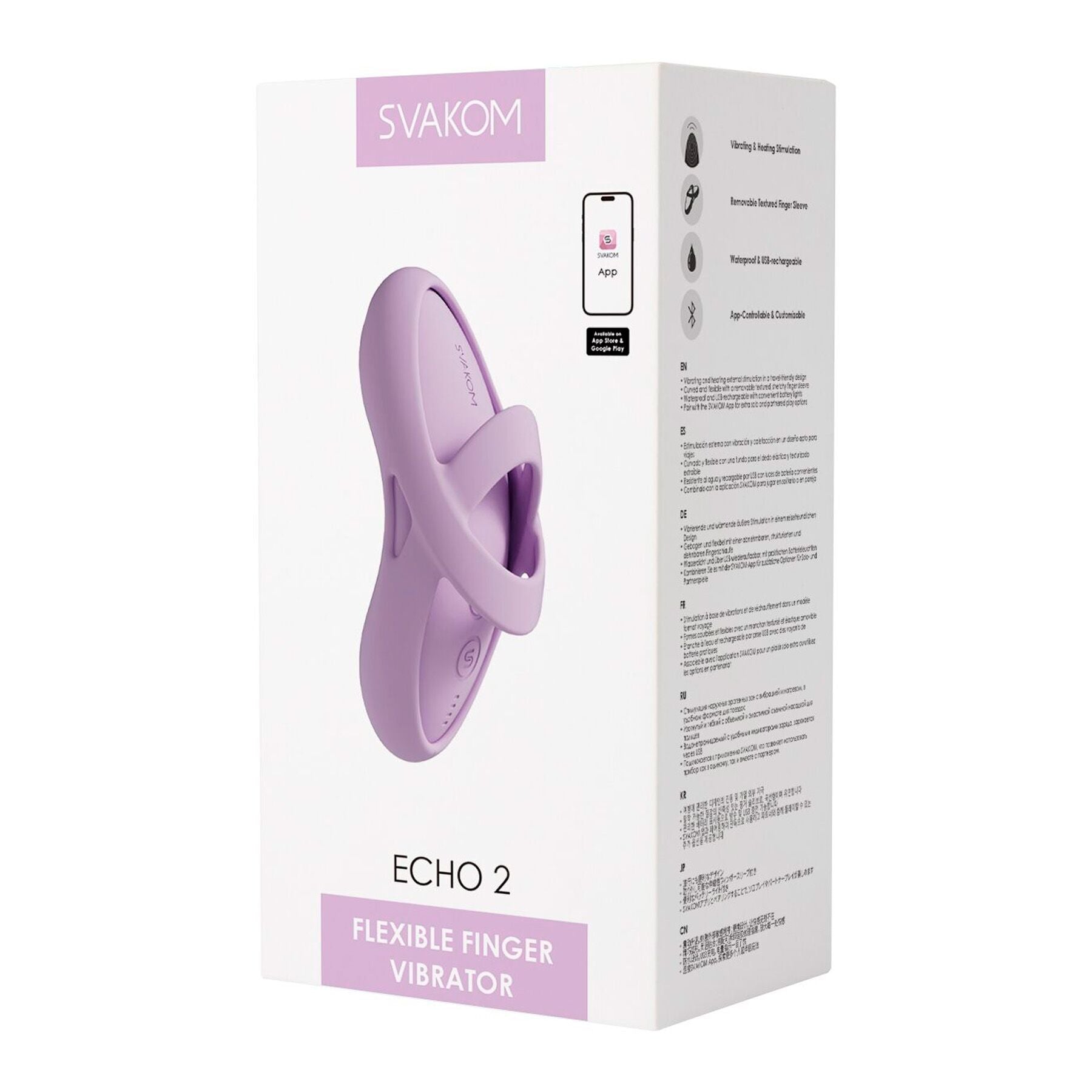 Клиторальный вибратор Svakom Echo 2 - превью 10