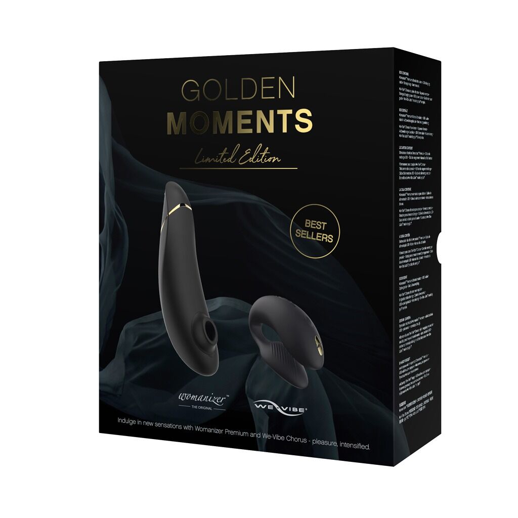 Преміальний подарунковий набір Golden Moments: Womanizer Premium та We-Vibe Chorus - превʼю 6