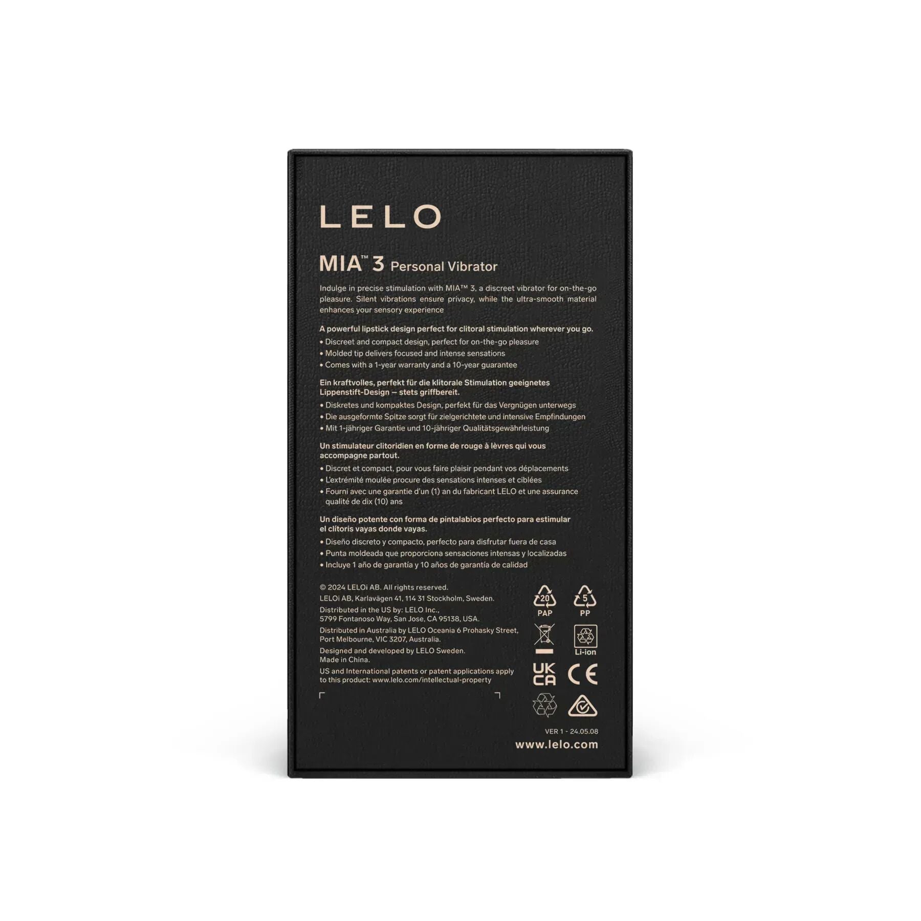 Thumb image for product index 10: Шикарная вибропуля LELO Mia 3