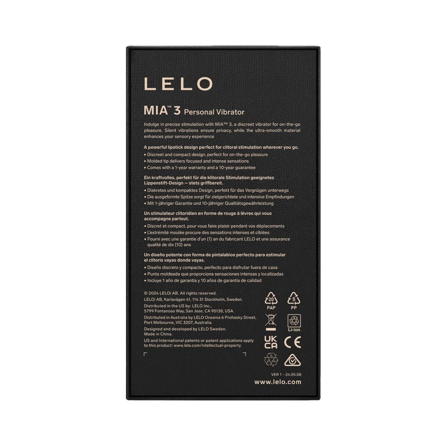 Thumb image for product index 29: Шикарная вибропуля LELO Mia 3