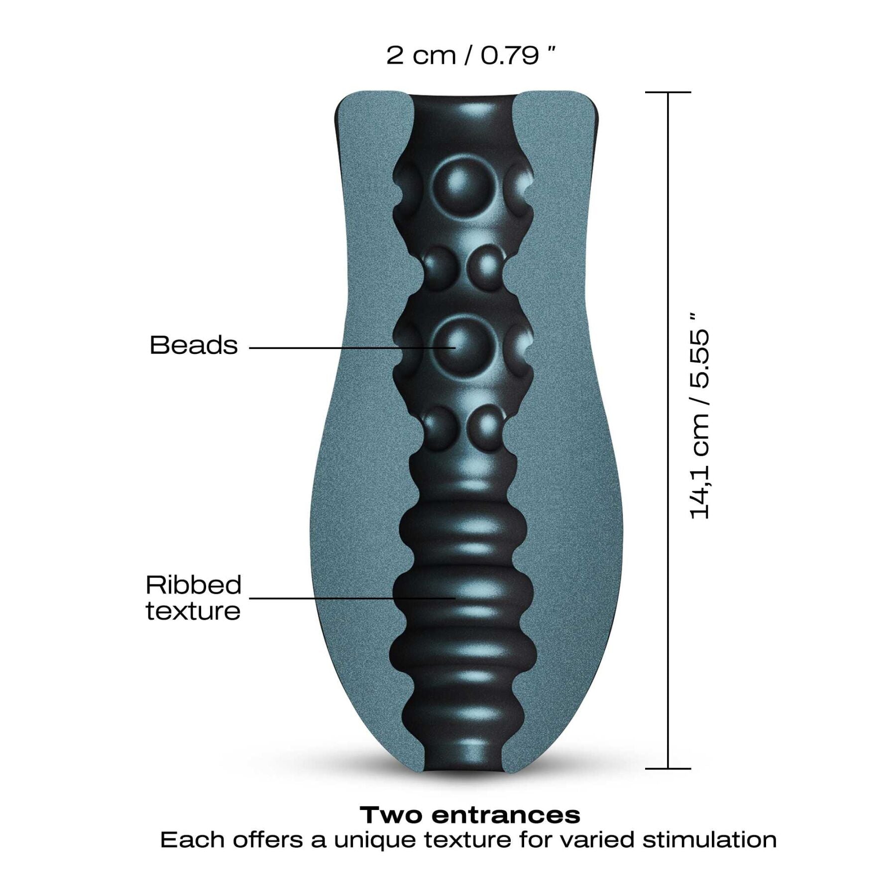 Thumb image for product index 5: Мастурбатор Dorcel Sili-Cup Dual Sensation