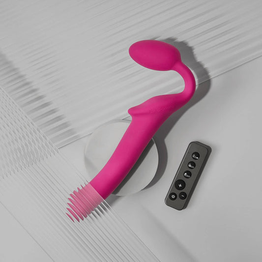 Безремінний страпон з вібрацією Strap-On-Me Vibrating_