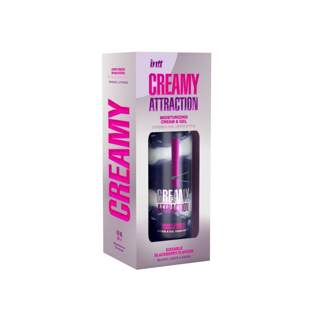 Thumb image for product index 3: Увлажняющий крем-гель 2в1 Intt Creamy Attraction Blackberry
