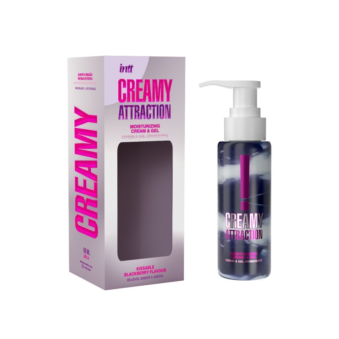 Thumb image for product index 2: Увлажняющий крем-гель 2в1 Intt Creamy Attraction Blackberry