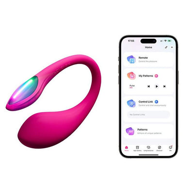 Main image for product index 1: Міні смарт-віброяйце Lovense Lush Mini, зменшена версія Lovense Lush 4