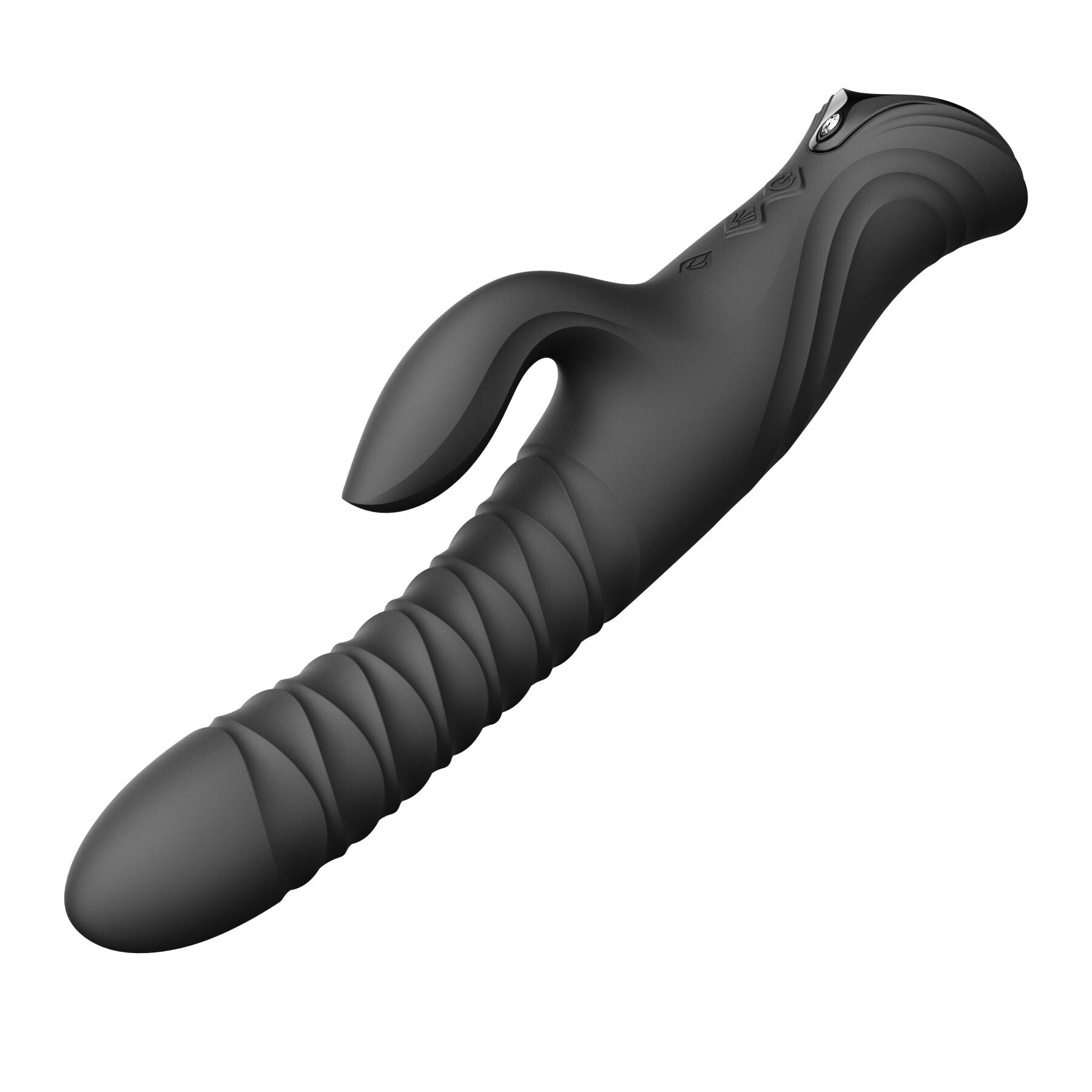 Thumb image for product index 8: Пульсатор-кролик с вибрацией Zalo Mose 2 Obsidian Black