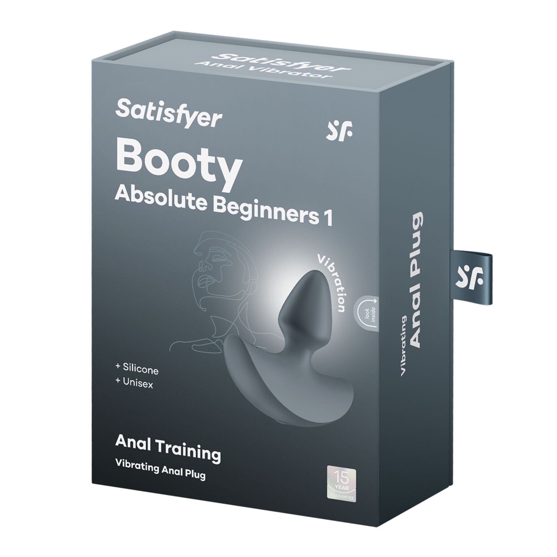 Thumb image for product index 5: Анальна вібропробка Satisfyer Booty Absolute Beginners 1, для початківців