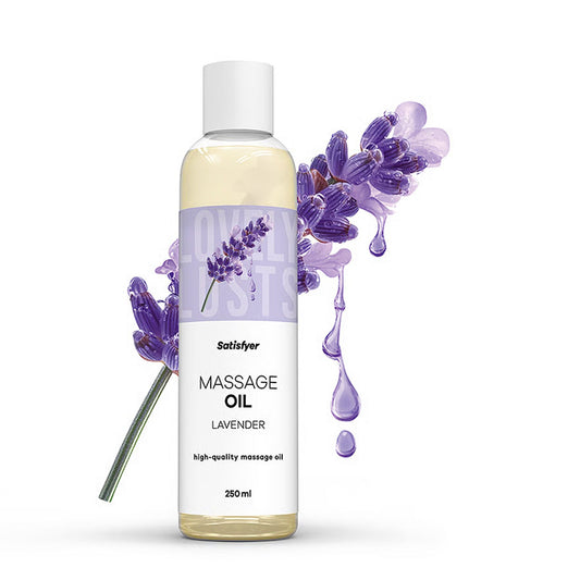 Масажна олія Satisfyer Massage Oil Lavender_