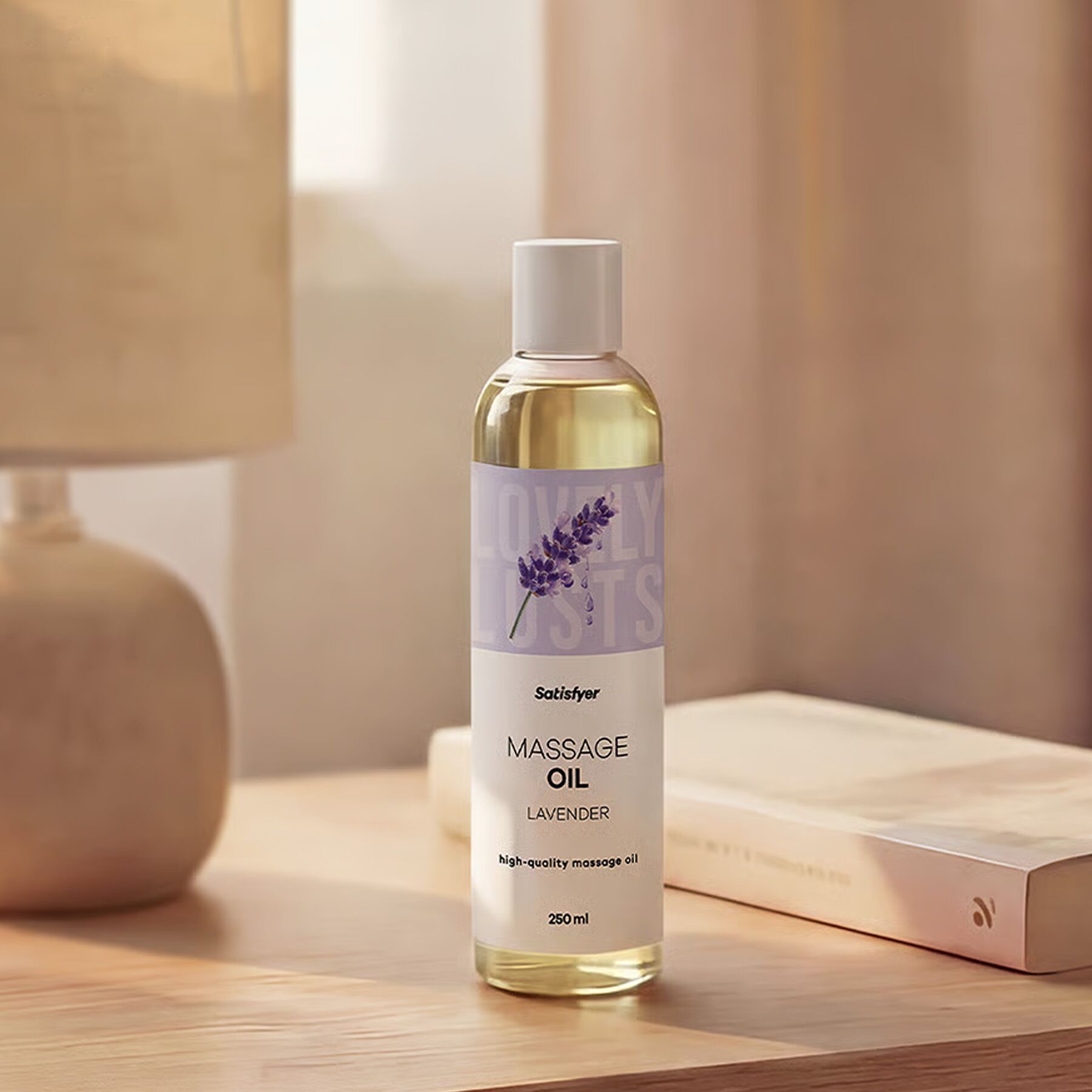 Масажна олія Satisfyer Massage Oil Lavender - превʼю 8