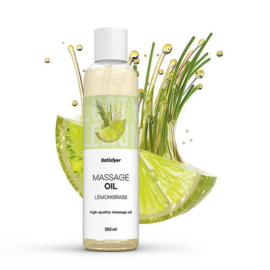 Масажна олія Satisfyer Massage Oil Lemongrass_