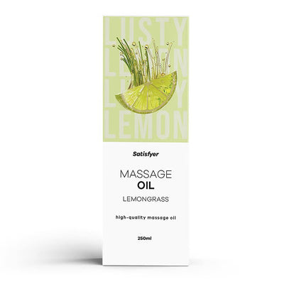 Массажное масло Satisfyer Massage Oil Lemongrass  - фото 1