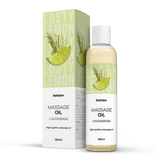 Масажна олія Satisfyer Massage Oil Lemongrass