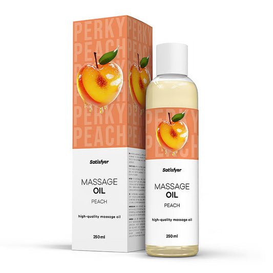 Масажна олія Satisfyer Massage Oil Peach