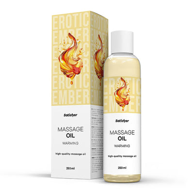 Масажна олія Satisfyer Massage Oil Warming - фото 1