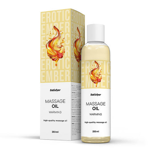 Масажна олія Satisfyer Massage Oil Warming