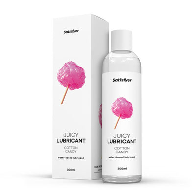 Лубрикант на водній основі Satisfyer Juicy Lubricant Cotton Candy - фото 1