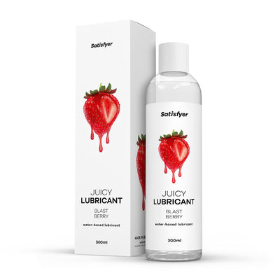 Лубрикант на водній основі Satisfyer Juicy Lubricant Blast Berry - фото 1