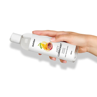 Лубрикант на водній основі Satisfyer Juicy Lubricant Mango & Passion - фото 6