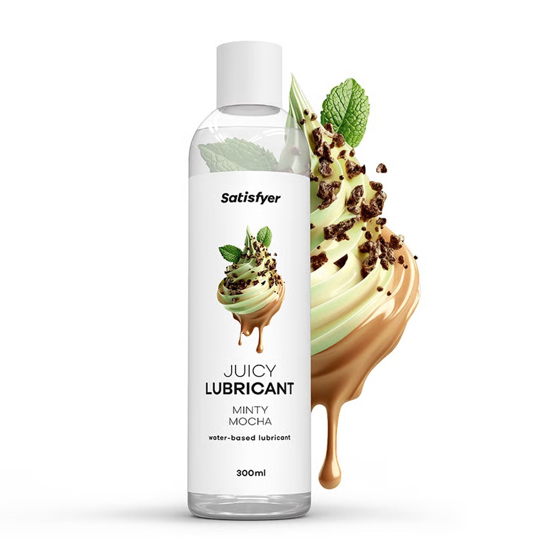 Лубрикант на водній основі Satisfyer Juicy Lubricant Minty Mocha - превʼю 2
