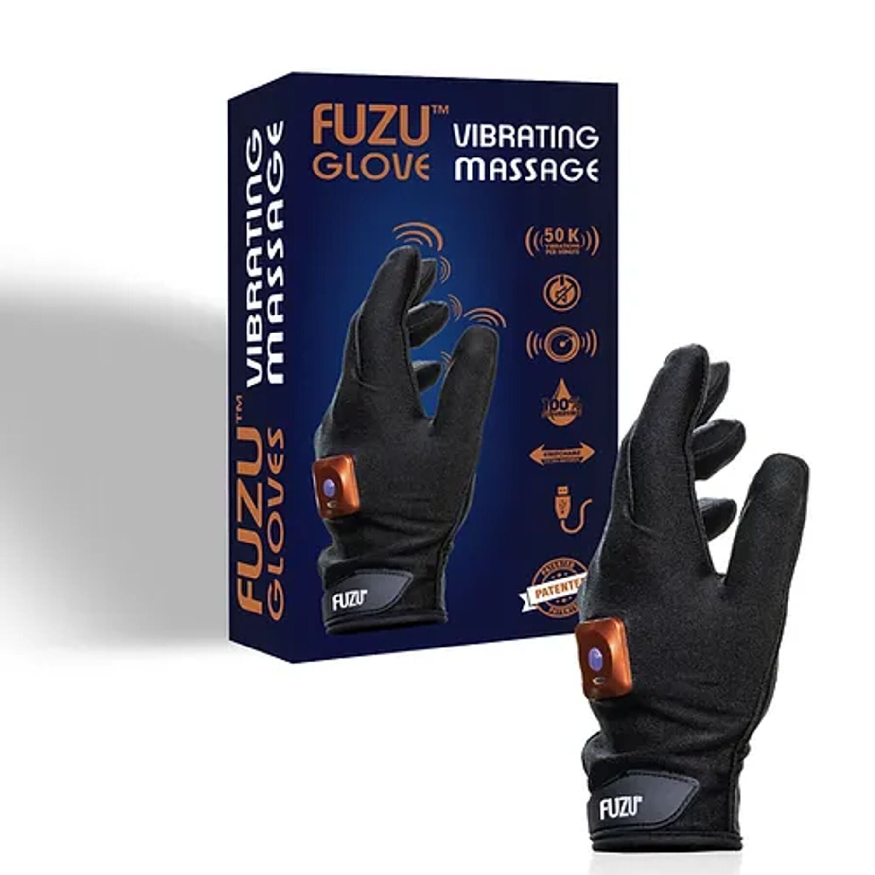 Thumb image for product index 2: Віброрукавичка (ліва) FUZU Gloves Vibrating Massage Left Hand