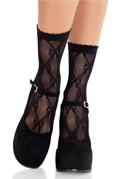 Main image for product index 2: Шкарпетки Leg Avenue Bow Net Anklets