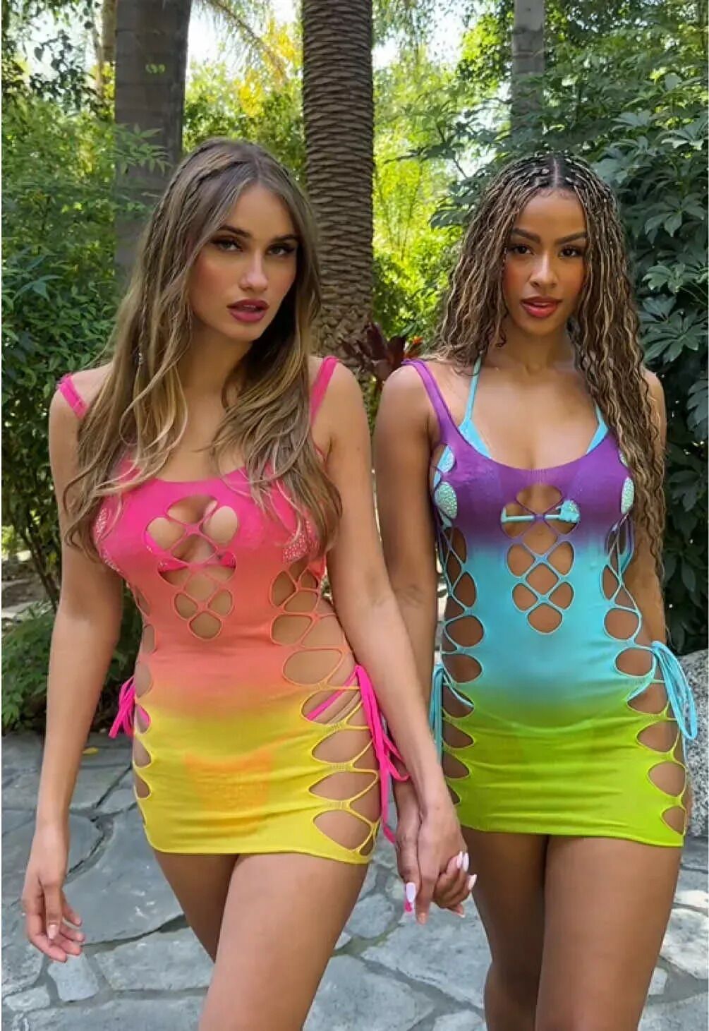 Thumb image for product index 16: Сукня Leg Avenue Seamless Ombre Faux Lace Up Mini Dress