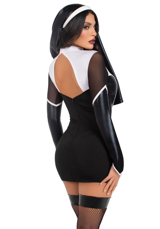 Костюм черниці Leg Avenue Holy Hottie Dress_