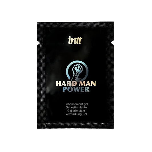 Пробник стимулювального гелю для пеніса Intt Hard Man Power