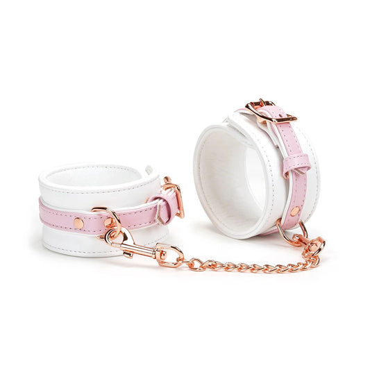 Поножи Liebe Seele White & Pink Fairy Leather Ankle Cuffs