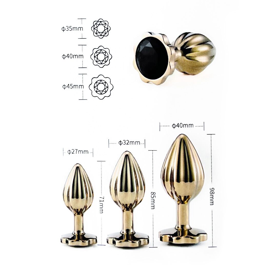 Thumb image for product index 6: Набір анальних пробок LOCKINK YEAHWOW Nympho Butt Plug Set