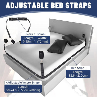 Main image for product index 4: БДСМ-набір LOCKINK YEAHWOW Bed Restraint set
