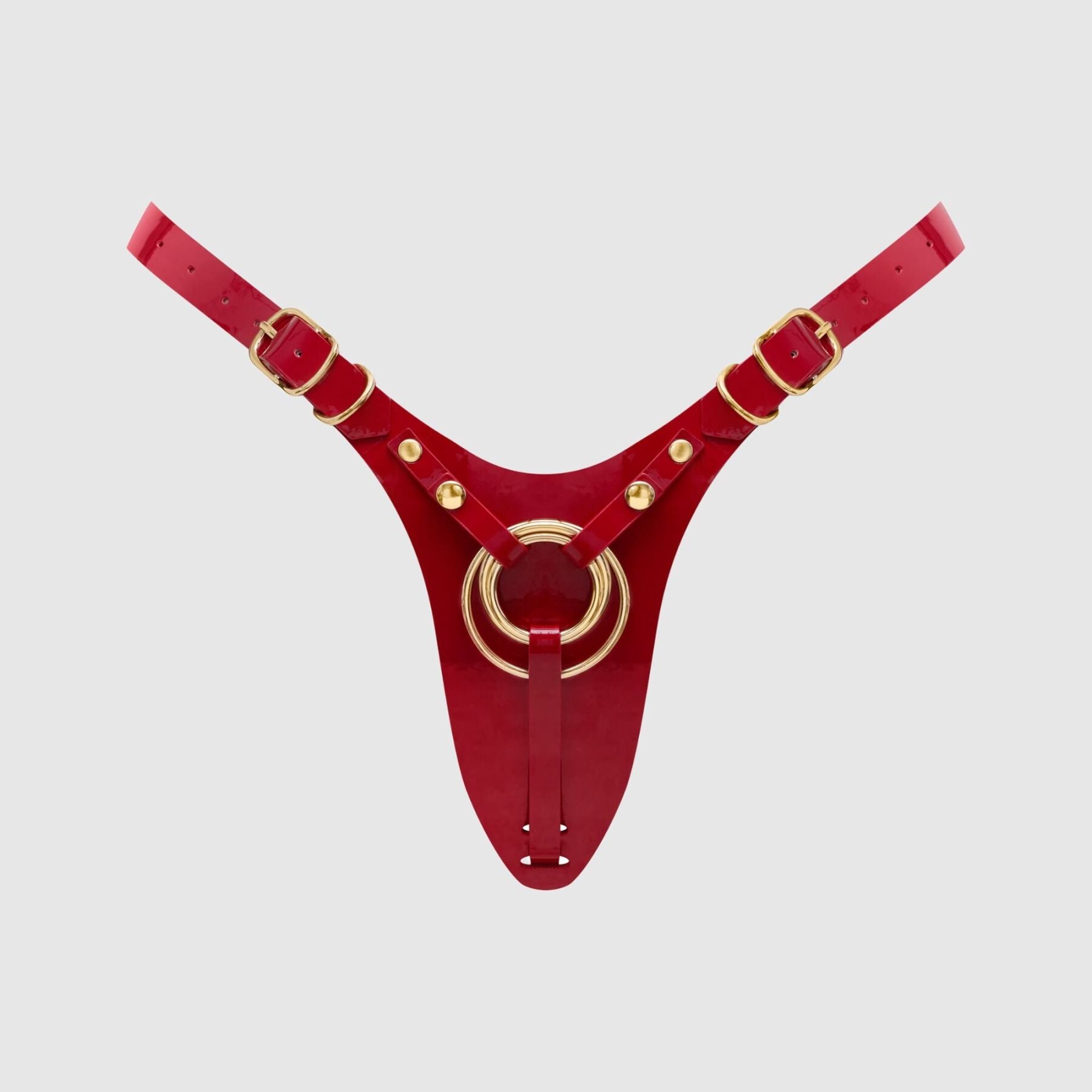 Thumb image for product index 8: Трусики для страпона Strap-On-Me Leatherette Harness Fabulous