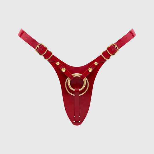 Трусики для страпона Strap-On-Me Leatherette Harness Fabulous